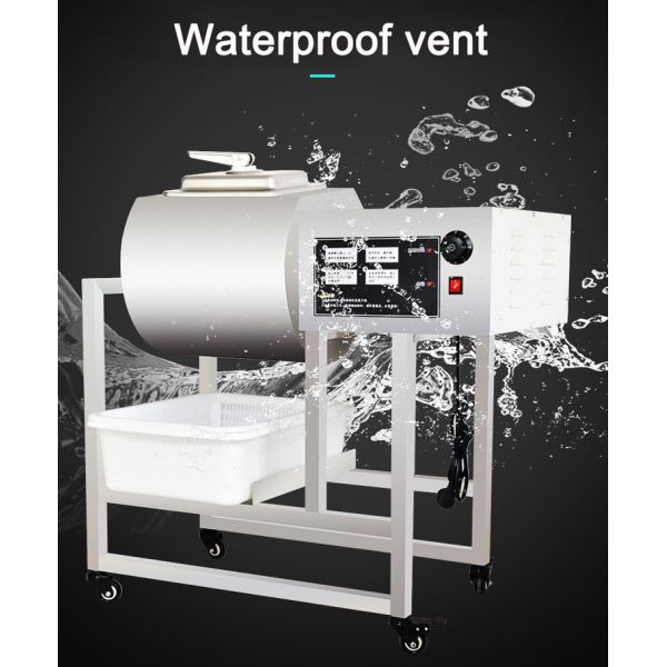 50L Electric Meat Salting Machine for Bakery Vacuum Tumbler Marination Equipment