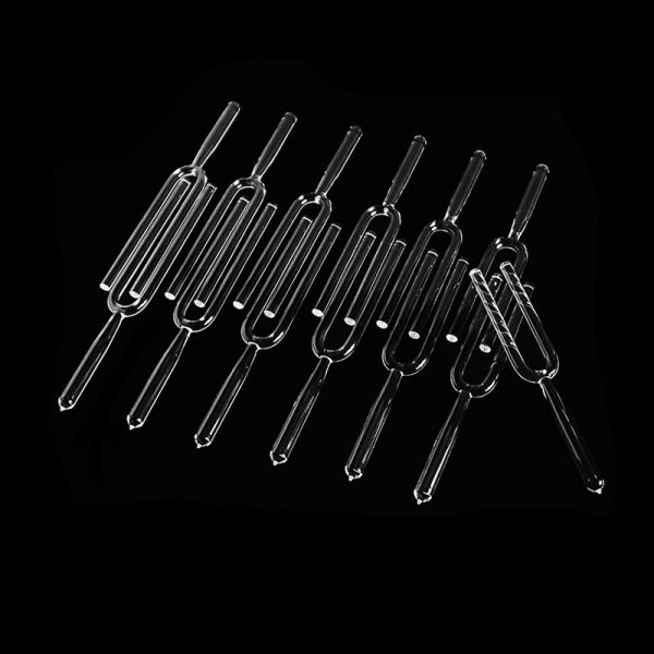 8pcs Crystal Tuning Fork Set Tuned to 432 Hz with Long Sustain for Meditation and Sound Healing