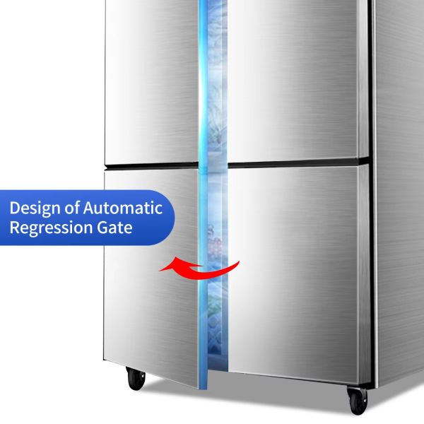 Wholesale Large Capacity Commercial Refrigerator 6 Doors Heavy Duty Independent Freezer Single-Temperature for Supermarket