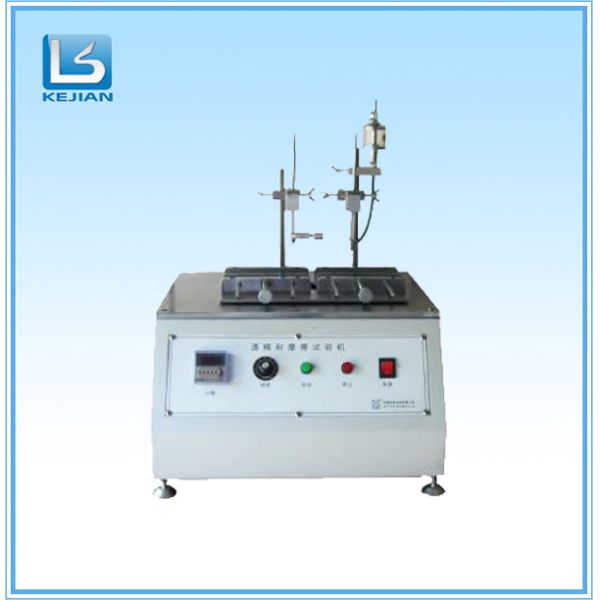 310×200 mm Size Thermal Deformation Friction Testing Equipment Alcohol Abrasion Tester with Speed 10~120rpm