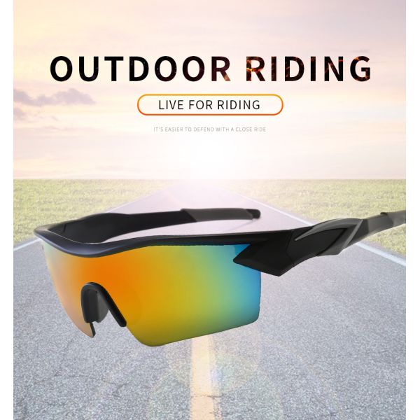 Designer Polarized Cycling Sports Sunglasses Outdoor Anti Sand Wind