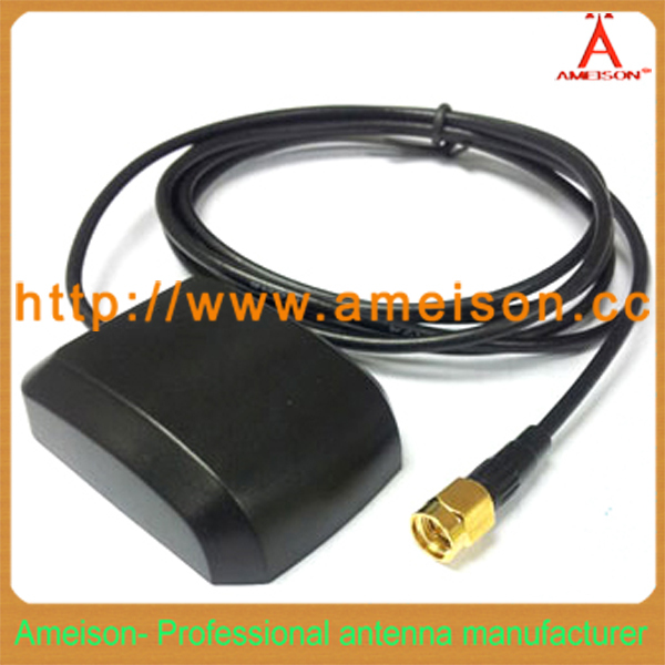 SMA Male Connector Magnetic Mount RG174 3M cable 5dBi glonass for ipad mini gps antenna