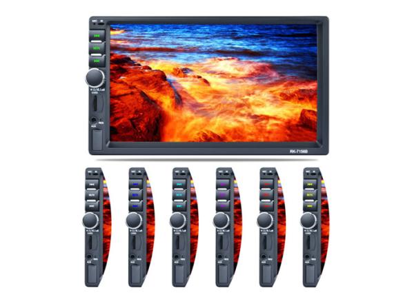 ISO Double Din Android Car Stereo Phone Link 7156b Double Din Radio With Navigation