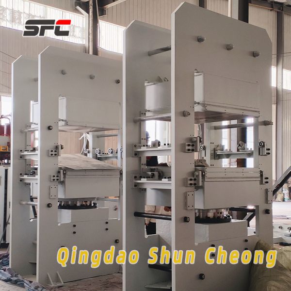 Multi-Station Configurations Frame Type Rubber Vulcanizing Press Machine with PLC Control and Customizable Heating Plates