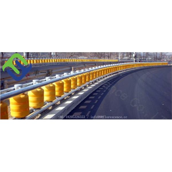 Roadway Safety Highway Barrier Crash Rolling Guardrail Roller Barrier