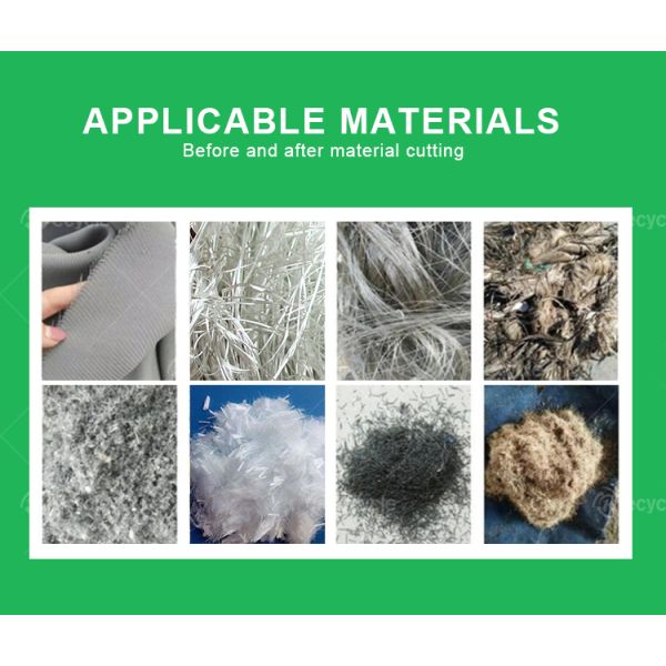 New Product Fiberglass/Yarn Waste Cutter machine
