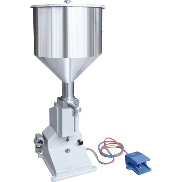 Manual A02 Pneumatic Pressure Filler for Paste or Liquid in Paper Packaging Material