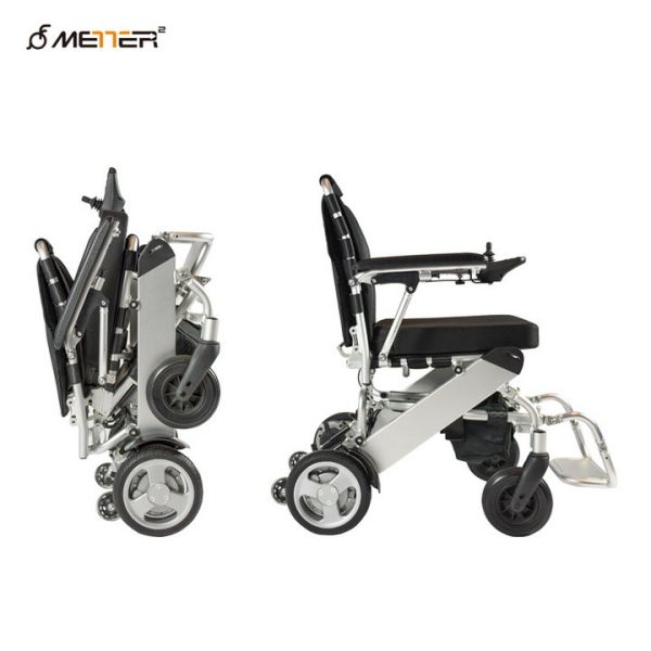 Ultralight Handicapped Foldable Power Wheelchair 6km/h