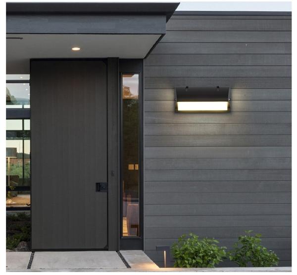 Exterior wall light modern minimalist corridor balcony staircase light highlight LED wall lamp garden light