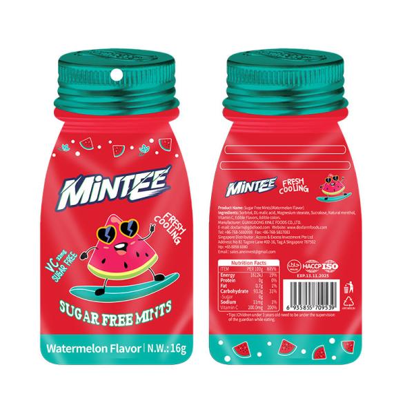 Minte de baixa caloria delicia com escolhas de sabor DIY - Minte sem açúcar