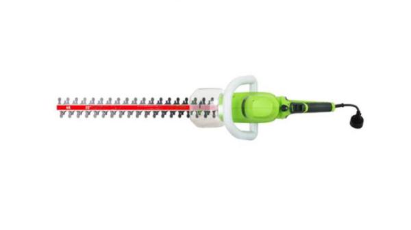 4 Amp 22 Inch Corded Pole Garden Electric Hedge Trimmer 14mm 180 Degree Rotating