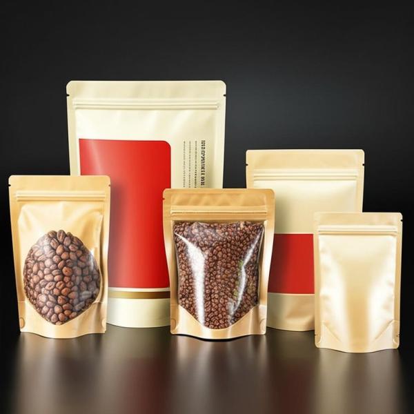 Custom Food Bag & Coffee Bag Packaging With Digital Or Gavure Printing