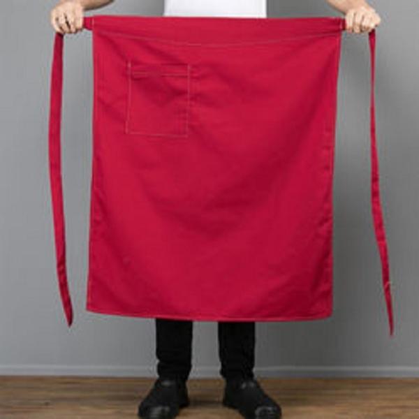 manufacture custom print and embroider logo apron high quality durable water repellent washable apron