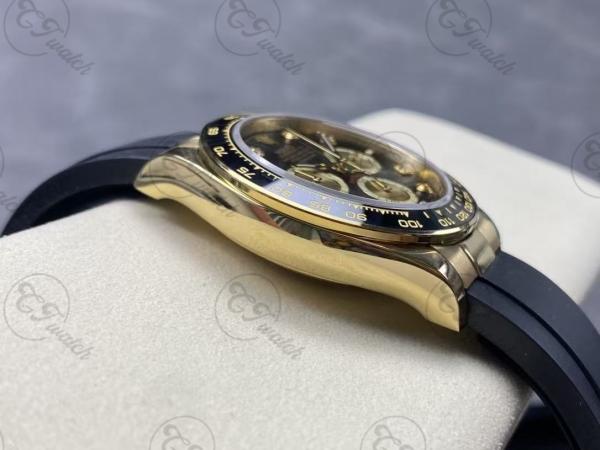 Reloj Daytona de oro blanco de 18k con esfera azul automático cronómetro 116509