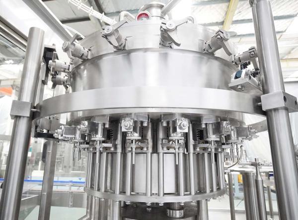 High Speed 3 In 1  Automatic Soda Filling Machine Monoblock For Fast Production