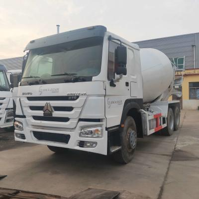 HOWO 375 Used Cement Trucks Old Concrete Mixer