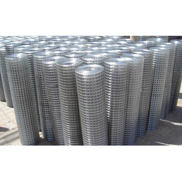 Square Hole Welded Wire Mesh Panel, Galvanized Welded