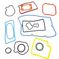 Produit en caoutchouc de silicone en bandes de joints à billes moulées finies sur commande directe d'usine OEM/ODM pour la vente en gros