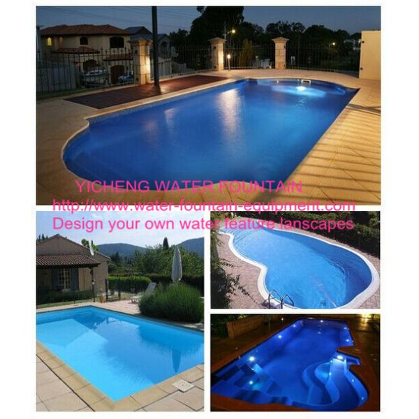 Light Weight PVC Swimming Pool Accessories Customized Waterproofing