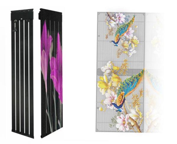 Fast Installation 1100 Nits Indoor Semioutdoor Curtain LED Display