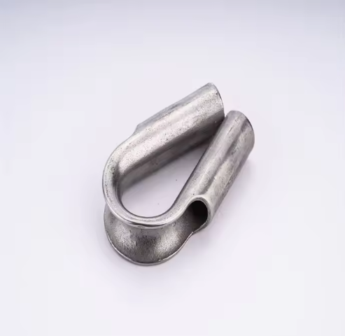Stainless Steel Wire Rope Thimble Tubular Top Pin Shaped Corrosion Resistant
