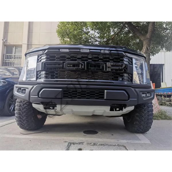 Purple Horn Wide Body Kits For F150 2022 Offroad Accessories Bumper Fender Flare Hood Pickup Truck