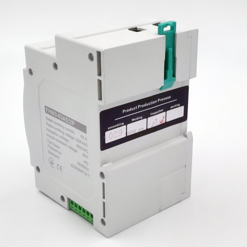 Factory Priced 63A Automatic Transfer Switch (ATS) 2P 220V for Solar Electric System PC Type