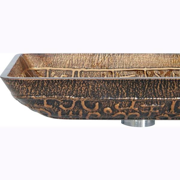 Large Rectangular Vessel Sinks Bathroom Hot Melt Hand Drawing