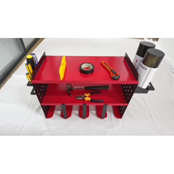 Стенно установленная электроинструментальная стойка для гаража беспроводная буровая станция зарядки батареи