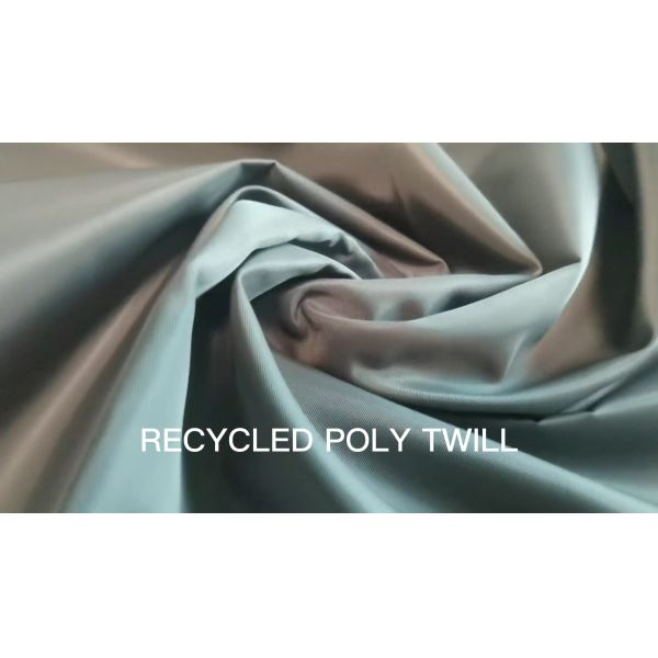 2022 New Products water proof RECYCLED POLY TWILL 272 polyester oxford fabric