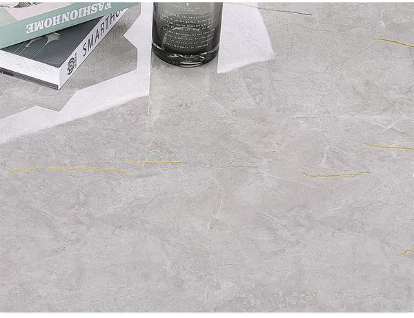 800x800mm Antibacterial Polished Porcelain Floor Tile Grey Gold