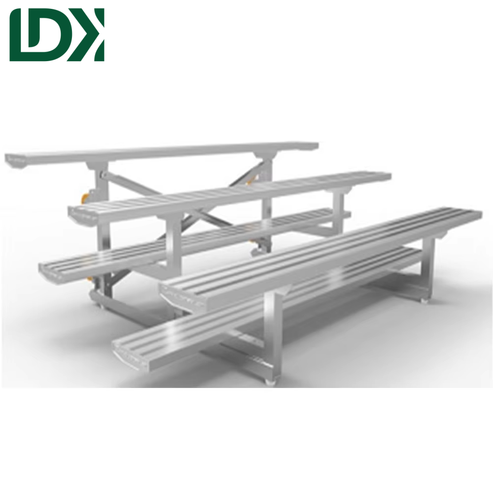 Stadium Bleachers Aluminum Tiered Seating for Sports Fields Football Pitch Grandstand Chairs Outdoor Spectator Stands