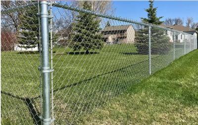 25x25mm Diamond Chain Link Fence Galvanized para a proteção