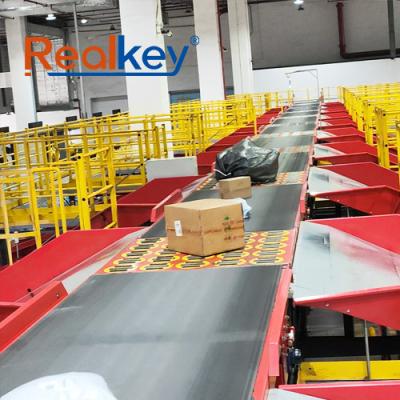 Quick Response Parcel Sorting Machines 6000p/H Efficient Warehouse Sorter With Versatility