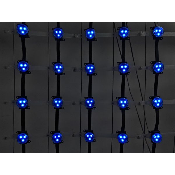 143MM PIXEL PITCH IP67 LED MESH SCREEN WATERPROOF OUTDOOR TRANSPARENT DISPLAY