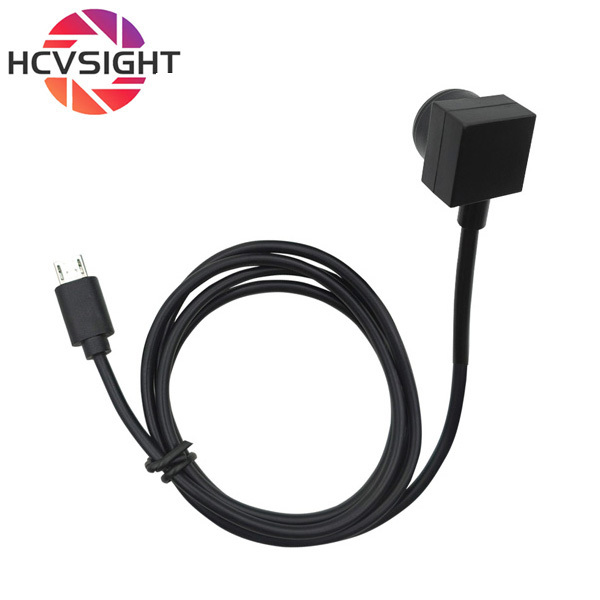 Cámara USB mini de 15*15mm HD 5MP con enfoque fijo y gran angular, webcam para PC sin controladores