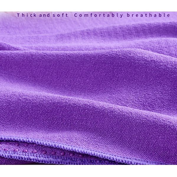 Classic Yoga Towel, Texture Non-slip Portable Travel Yoga Mat Towel,Pilates Cover,Fitness Yoga Blanket