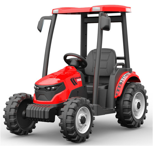 12V 24V батарейка Детский электрический трактор ездить на машине 2022 Синий/Красный/Зелёный/Жёлтый