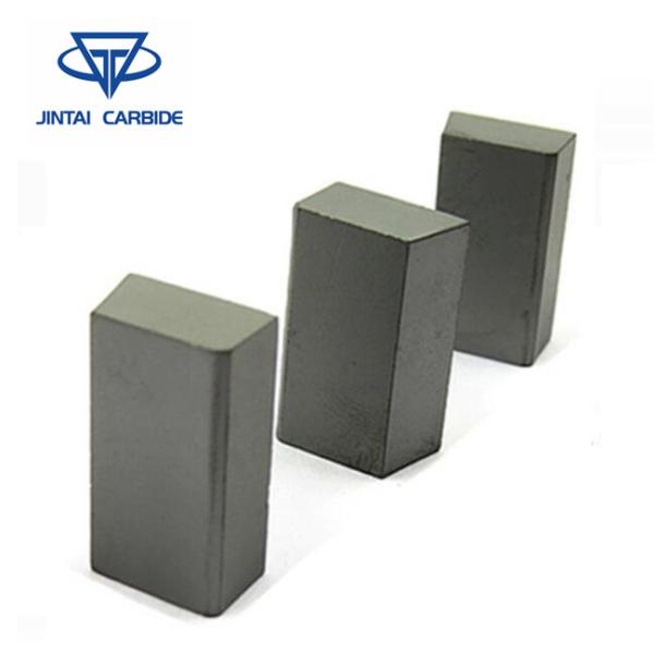 100% Raw Tungsten Carbide Tip , Tungsten Carbide Hard Mental Carbide Brazed Tips
