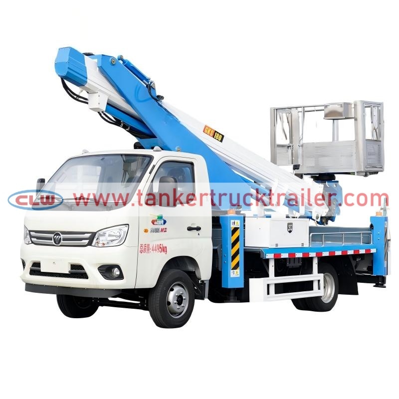 Foton 18m Aerial Work Platform Truck with Telescopic Boom