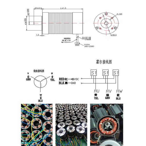 Мотор 300В 36В 24В 48В 500В Дк управления наивысшей мощности безщеточный