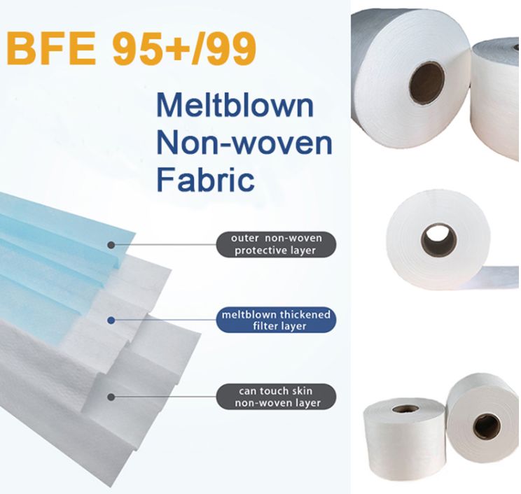 100% Polypropylene PP Melt Blown Nonwoven Fabric
