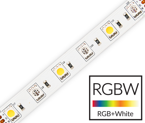 RGB and CCT Adjustable five in one LED 5 in 1 all color with dual white DC12V DC24V RGBCCT LED Strip Light