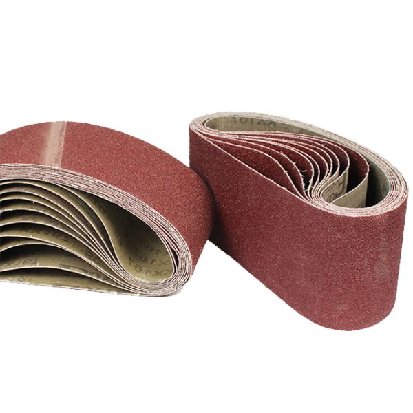 80 grit 4x36 Inch Aluminum Oxide Sanding Belts for Sander Customization Package Blue