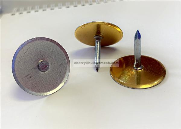 1-1/8キャップ式コンデンサーター放出 Cd 溶接ピン 密封装置を金属板空気管の内部に固定する
