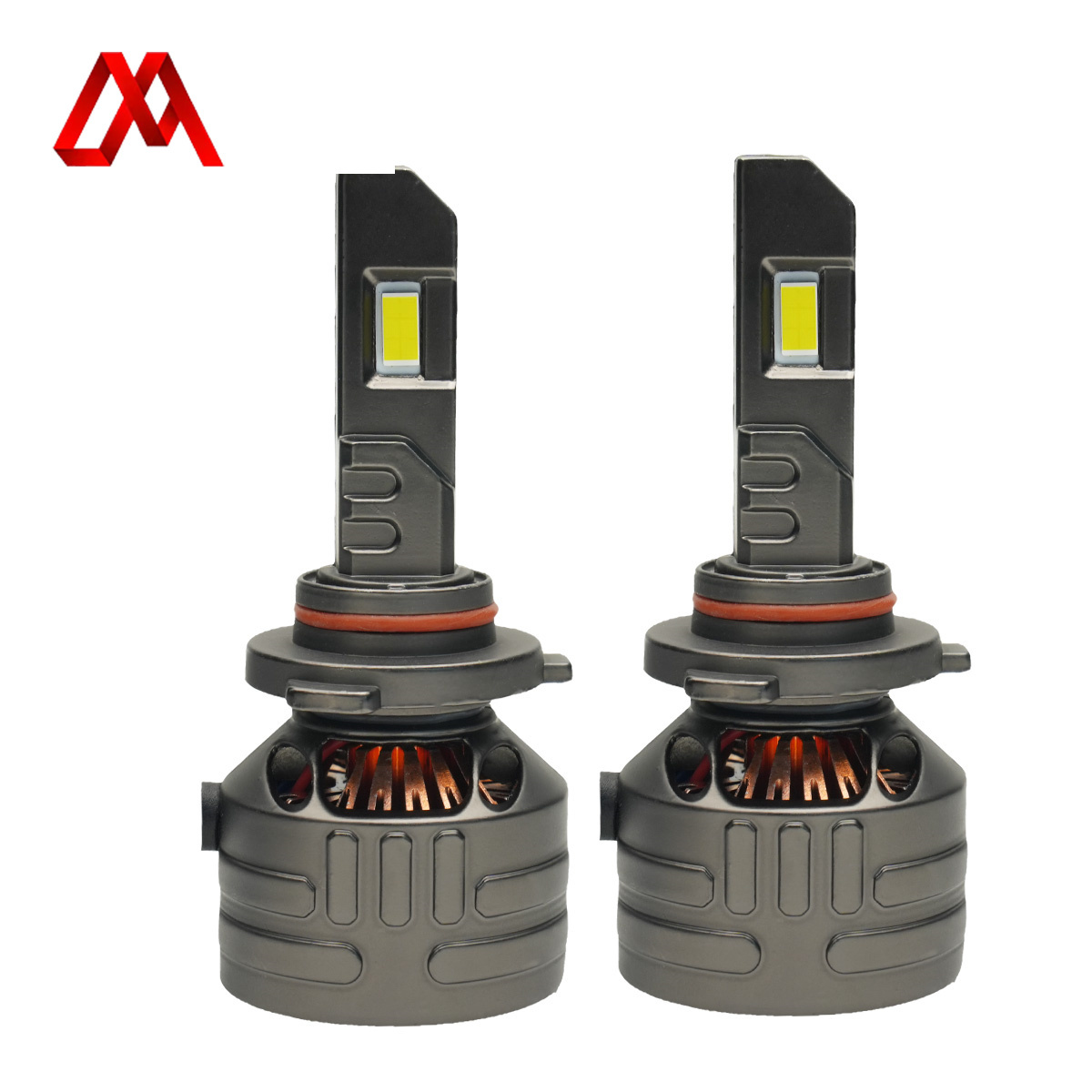 Мастера KV50 160W 16000 Люмен 6500K Холодный белый H4 H7 9005 Светодиодные лампочки