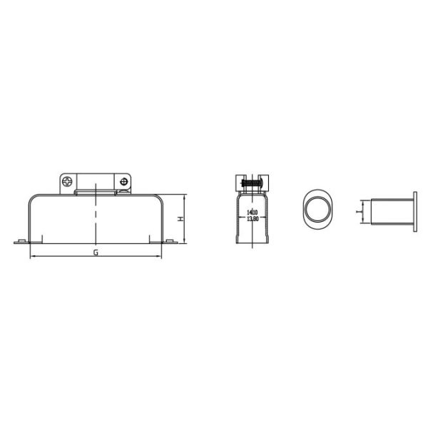Разъем Centronics Pin женщины 24