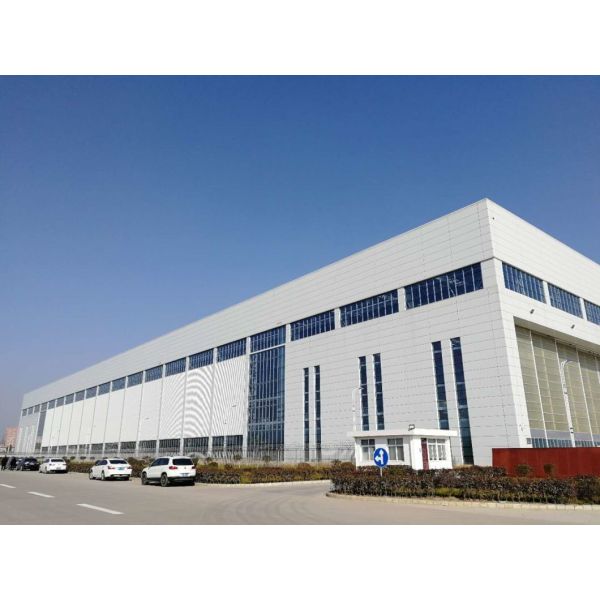 50-Year Life Span Light Weight Steel Structure Workshop with Hot-Rolled Steel Forming