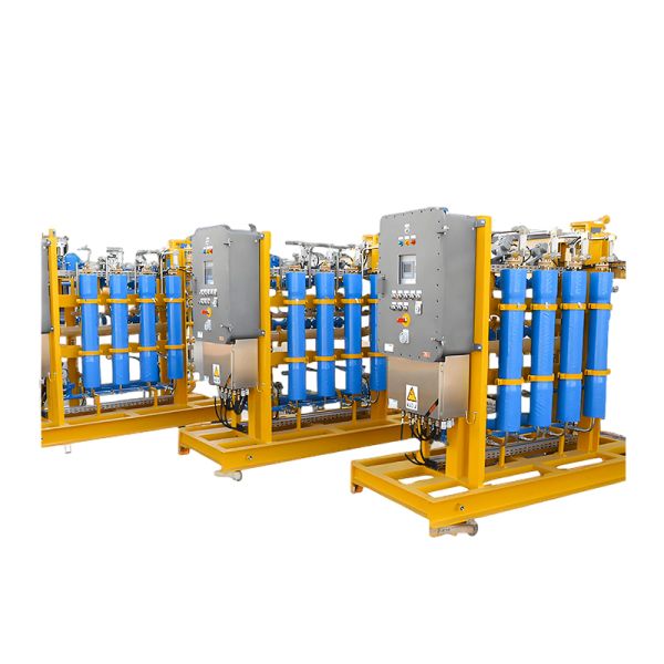 Simple Operation Pure Membrane Nitrogen Generator Skid Mounted Custom Capacity