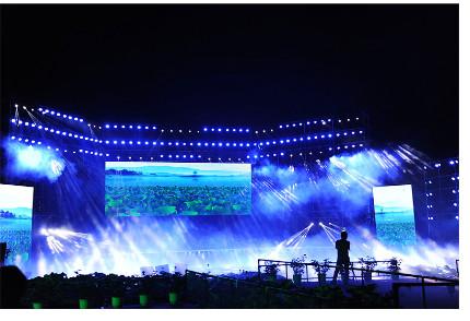P3.91mm P4.81mm Outdoor Led Video Wall Display High Definition High Refresh Rate